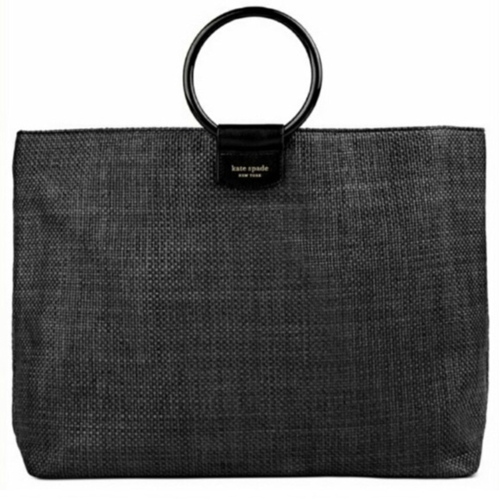 Kate Spade straw tote